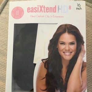 EasiXtend 16" clip in extensions -  never worn